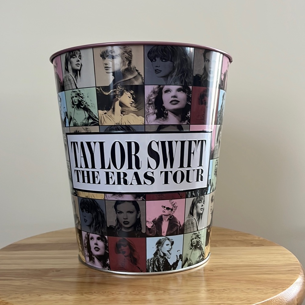 Taylor Swift The Eras Tour Pink Popcorn Bucket Music‎ Collectible Movie